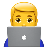 man techologist emoji